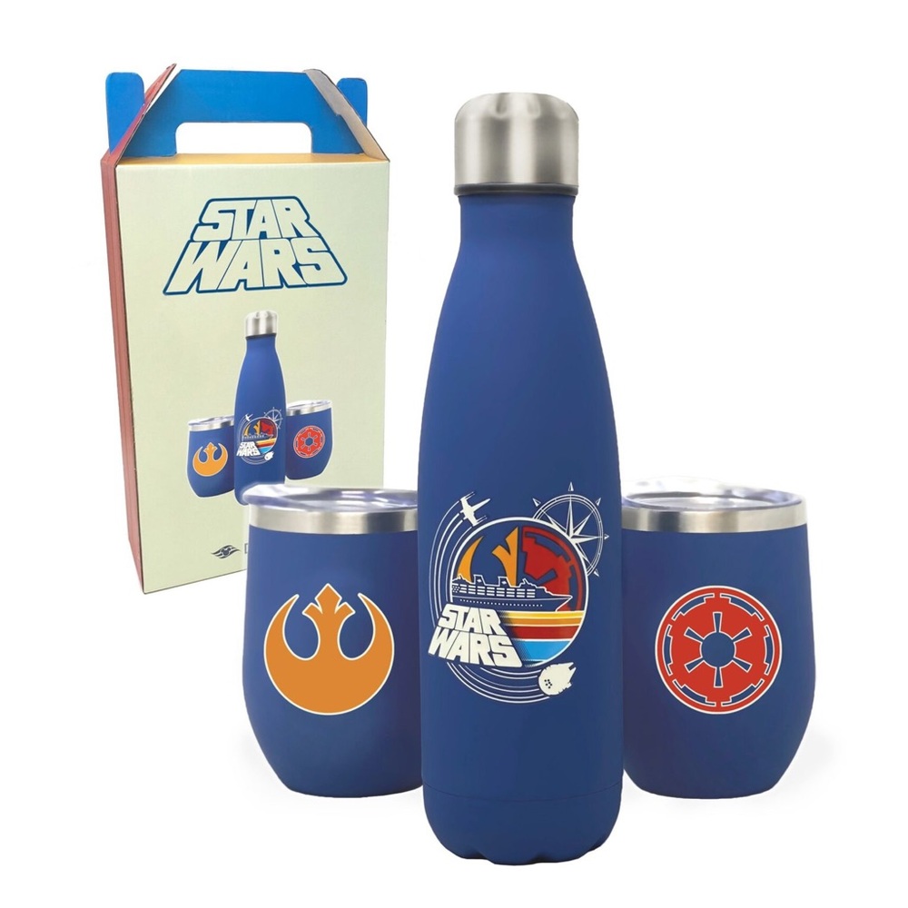 Disney Star Wars Stainless Steel Bottle and Cup Gift Set
